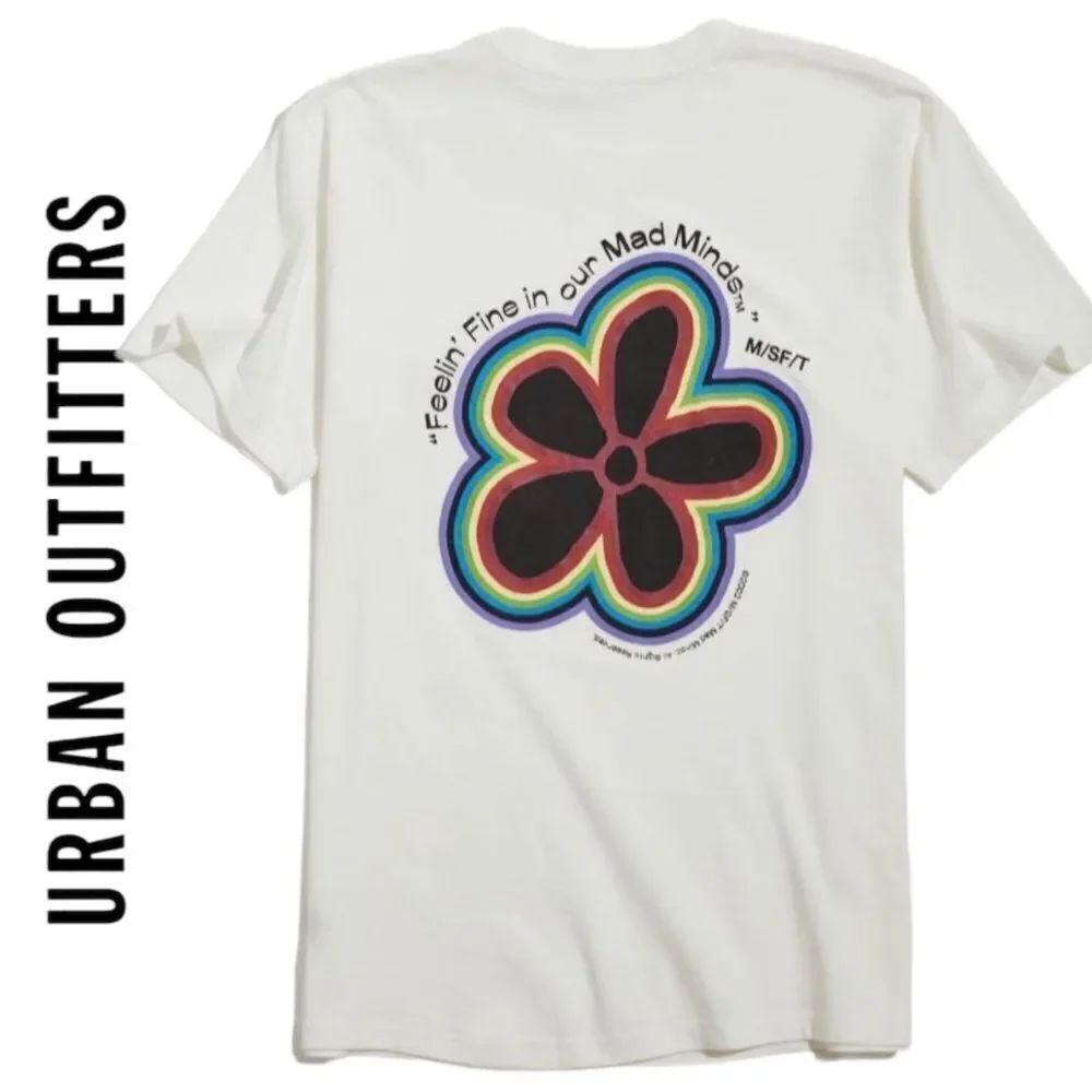 NEW M/SF/T Urban Outfitters UO Feels Finer Shirt T-Shirt Tee M